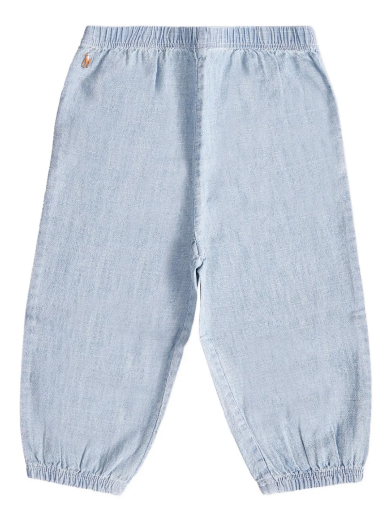 

Брюки POLO RALPH LAUREN KIDS из хлопчатобумажной ткани шамбре, синий