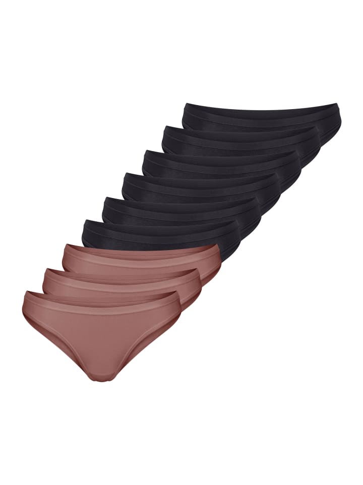 

Sloggi Трусики-мини GO Daily Cotton, черно-коричневые