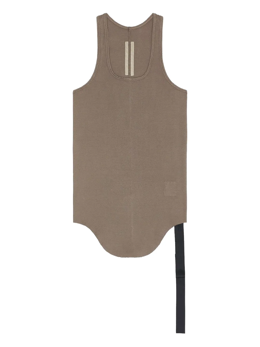 

Топ из джерси Rick Owens DRKSHDW, коричневый