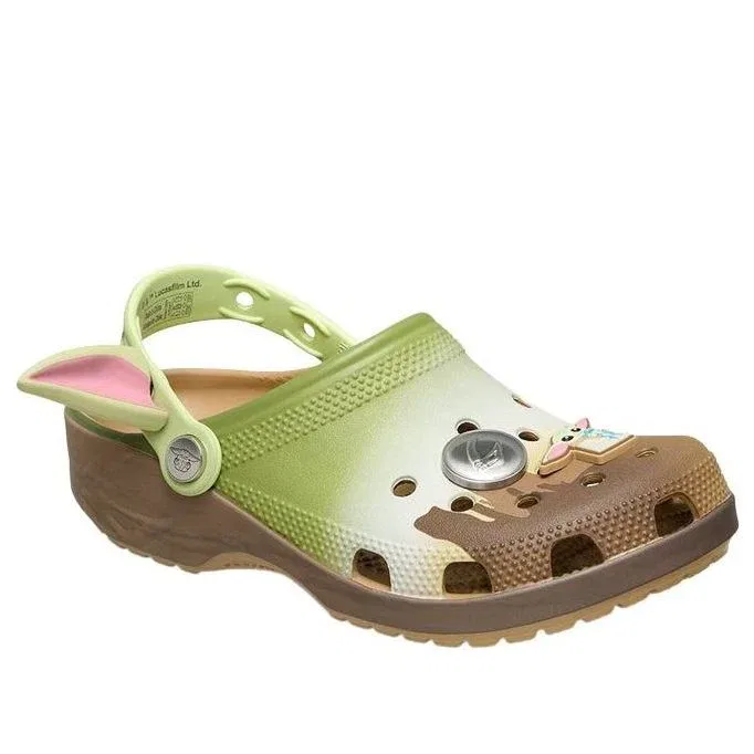 Сандалии Crocs x Star Wars 2026 'Grogu' 213004-90H, мультиколор — фото 3