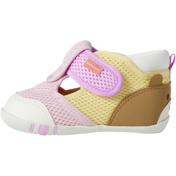 

Износостойкие низкие детские туфли Infant And Toddler MIKI HOUSE, розовый