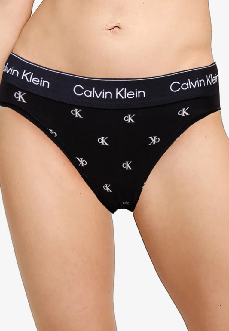 Трусы бикини, Calvin Klein, икона, черный — фото 3