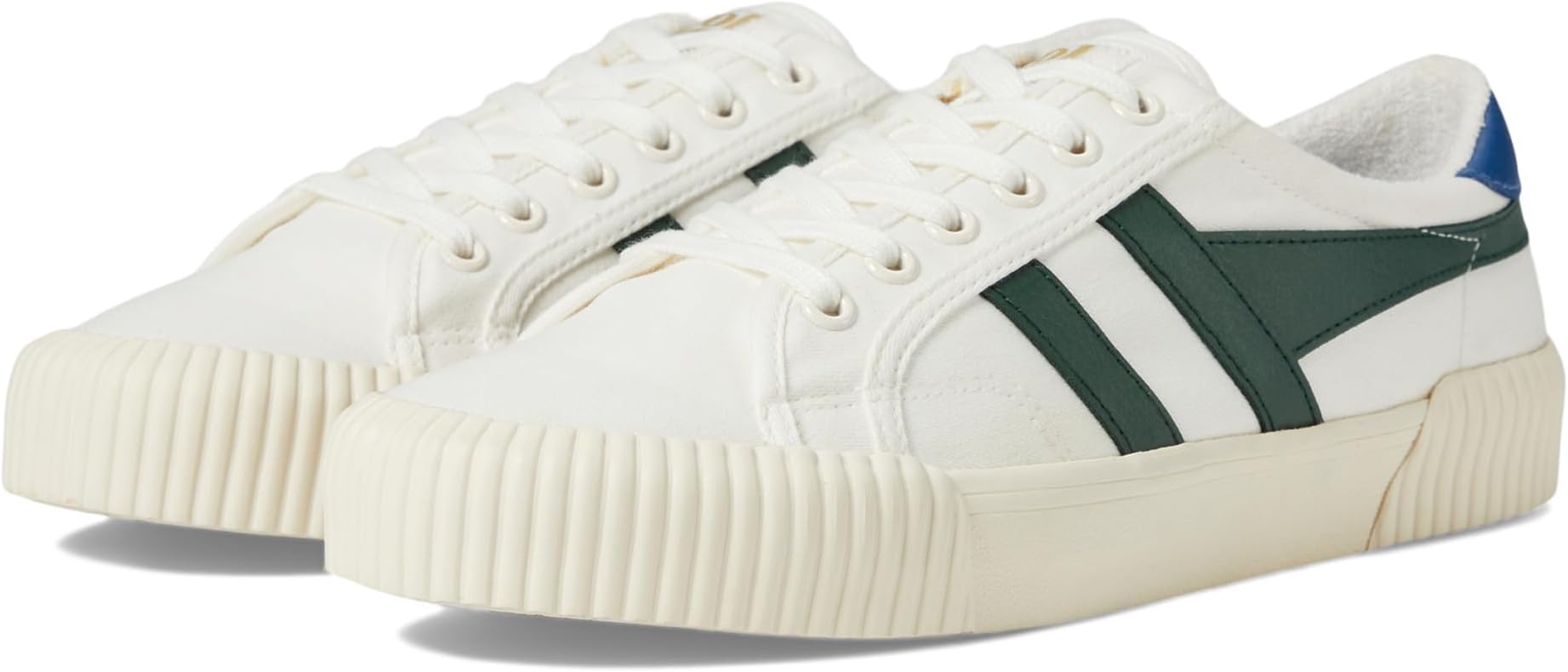 

Кроссовки Gola Rally, цвет Off-White/Evergreen/Marine Blue