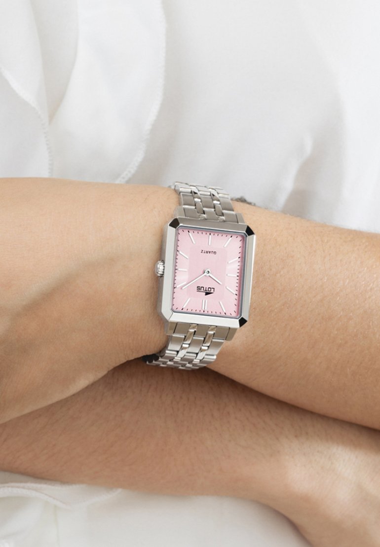 

Часы SQUARE Lotus, розовый