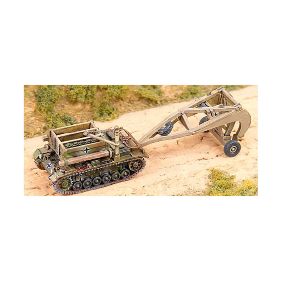 

Восстановление Pz.Kpfw.III, WWII Micro Armour - United States - Recovery Vehicles & Transporters (1:285)