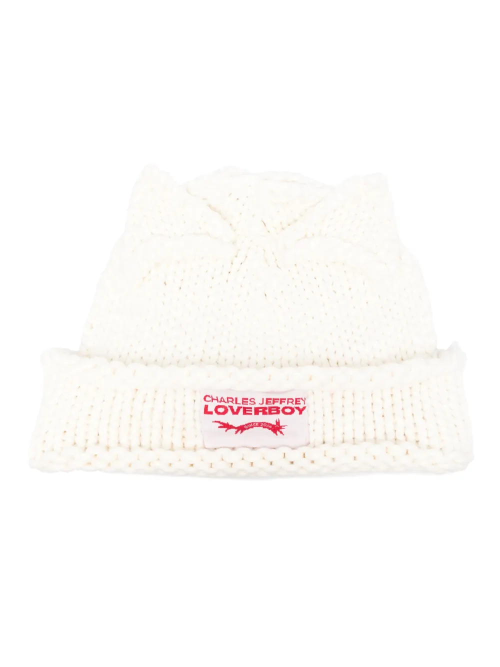 

Шапка бини Supa Massive Charles Jeffrey Loverboy, белый