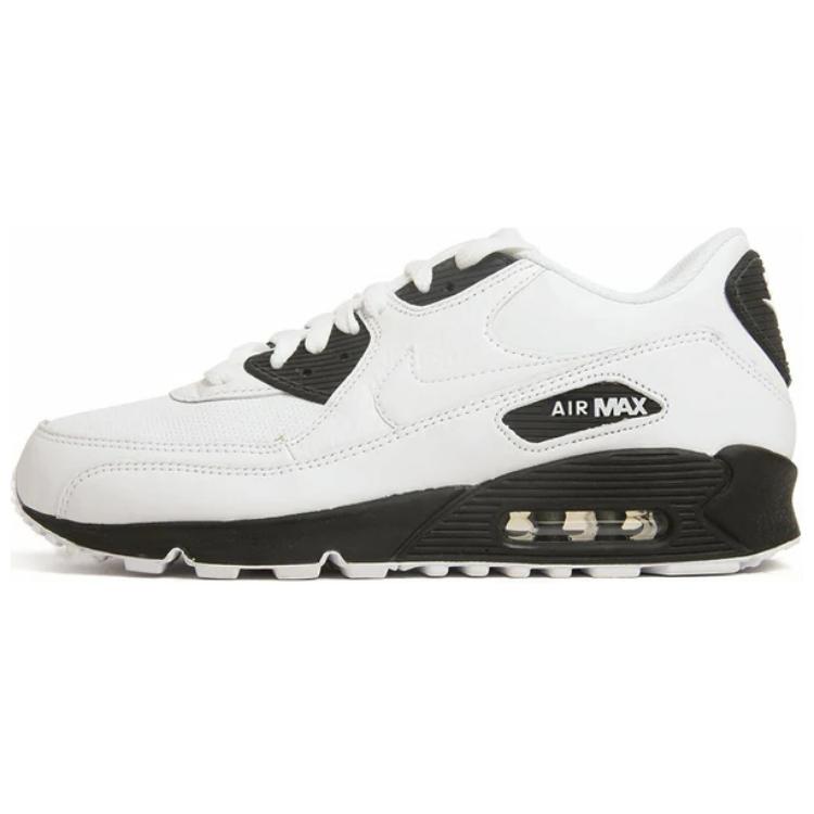 

Кроссовки Nike Air Max 90 Lifestyle Shoes Men Low-top White/black, белый/черный