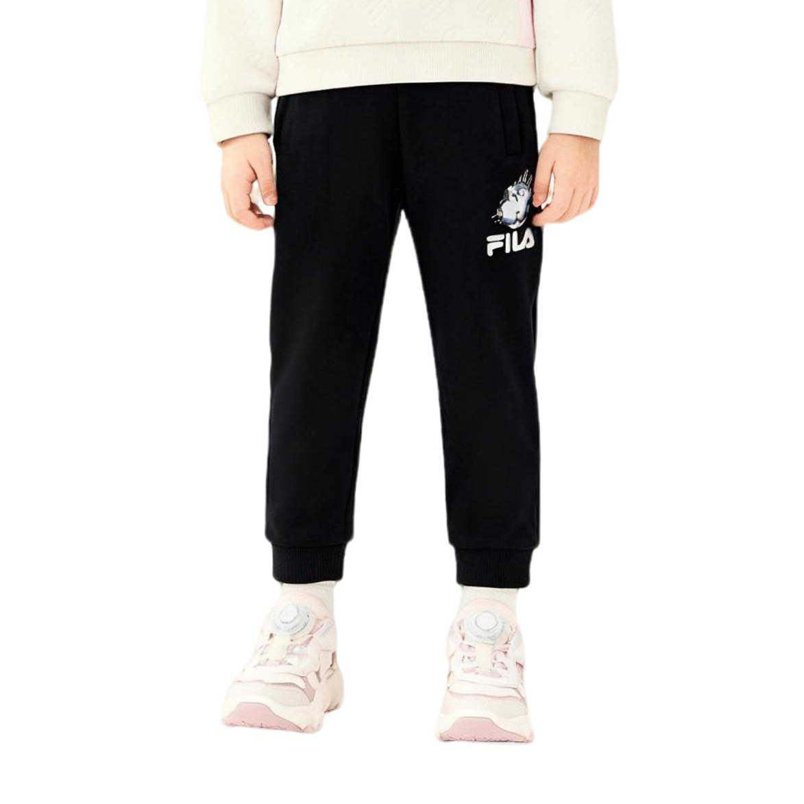 

Трикотажные спортивные штаны для детей 3-7 лет FILA KIDS, черный