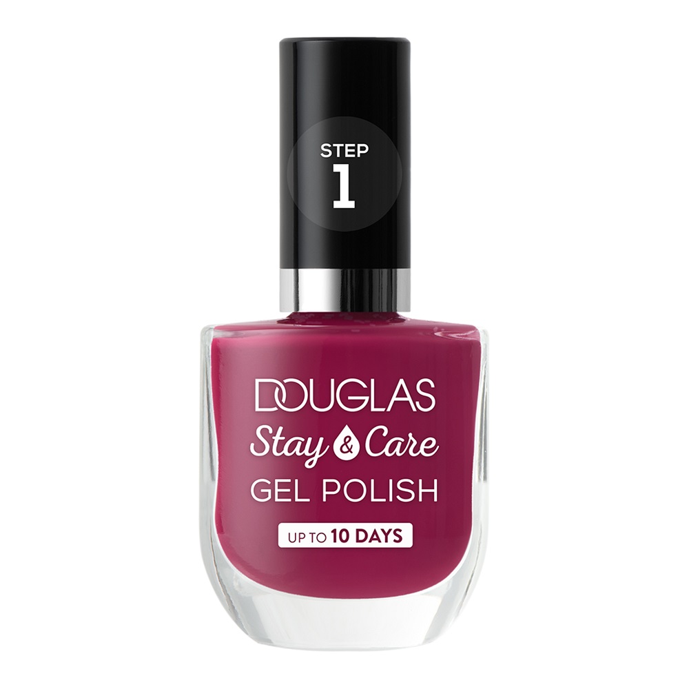 

Стойкий лак для ногтей с гелевым эффектом douglas make up stay & care gel polish Douglas Collection, цвет nr. 27 pink attitude, 10 мл