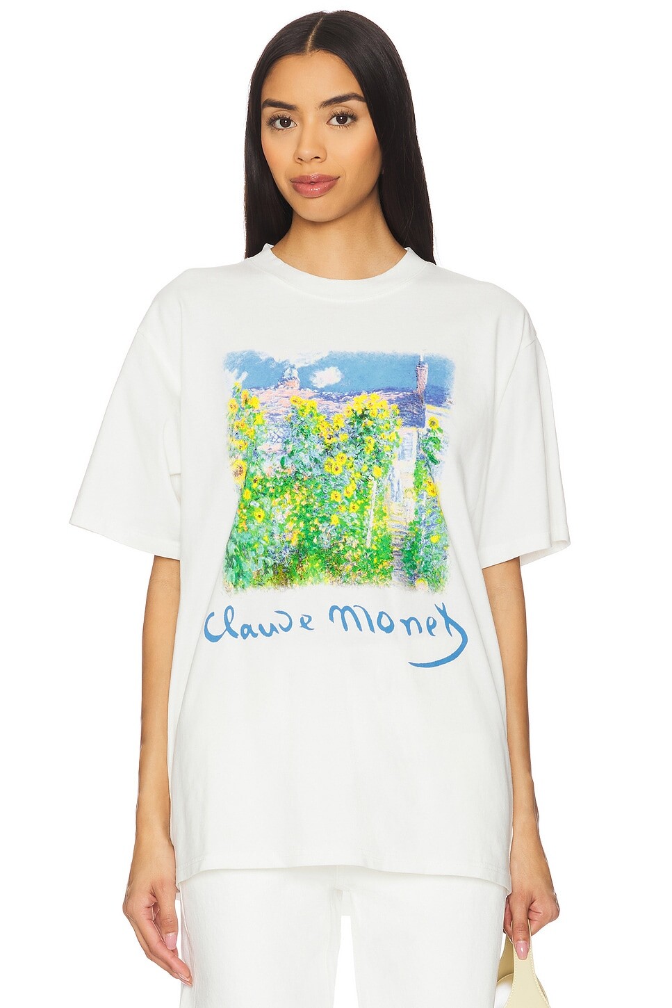 

Футболка свободного кроя monet garden Philcos, бежевый