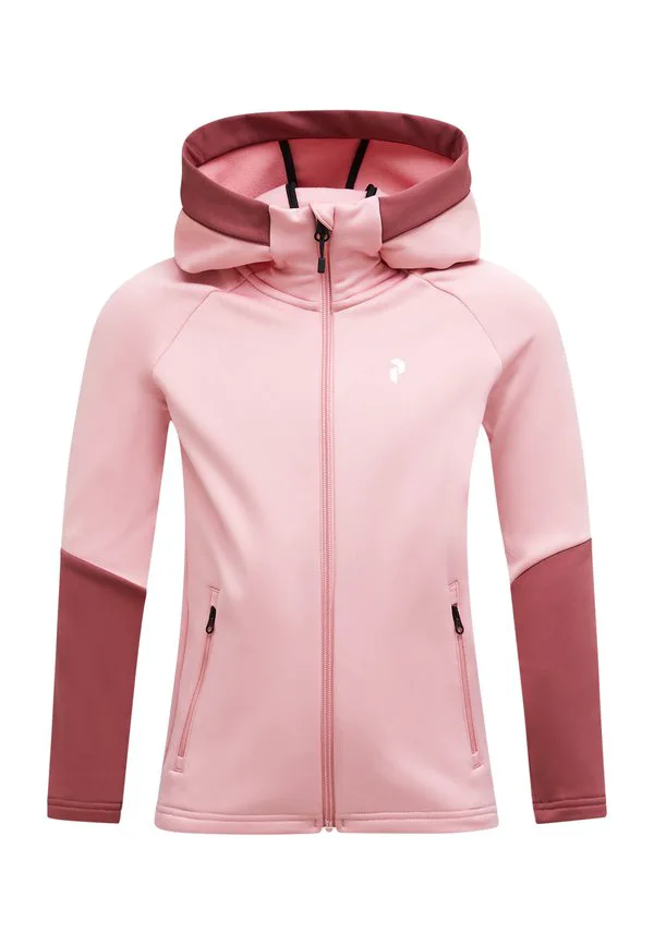 Куртка-Флис rider essentials на молнии с капюшоном Peak Performance, Rosa