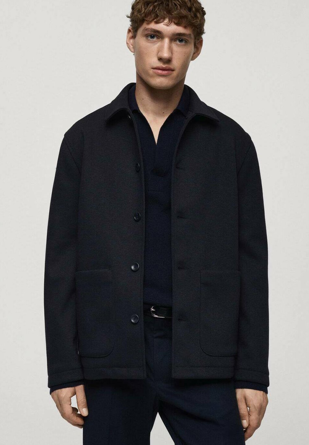 

Легкая куртка Mango, цвет Royal Blue