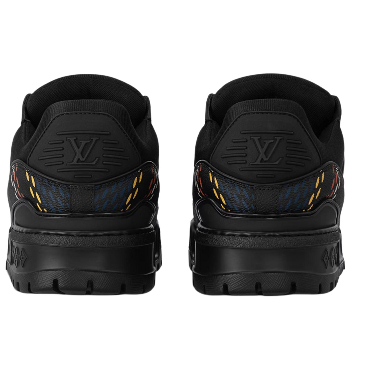 Кроссовки Low-Top для скейтбординга мужские черные LOUIS VUITTON — фото 4