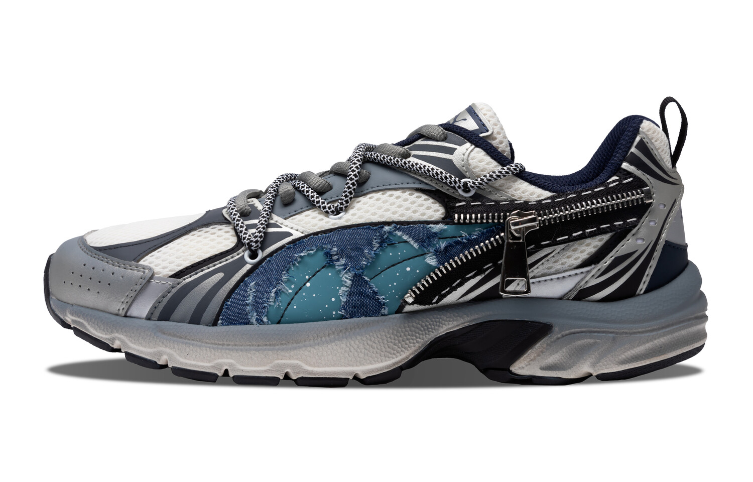

Кроссовки Puma Milenio Lifestyle Shoes Unisex Low-top Blue/grey/silver, синий