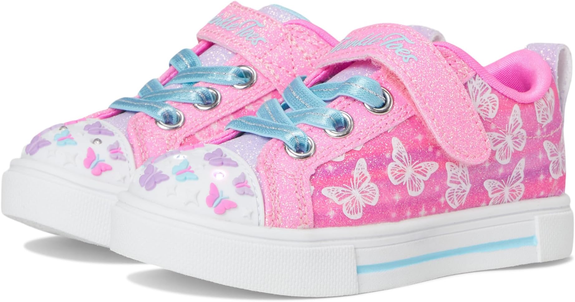 

Кроссовки SKECHERS KIDS Twinkle Sparks - Ombre Flutte 314813N, цвет Hot Pink/Multi
