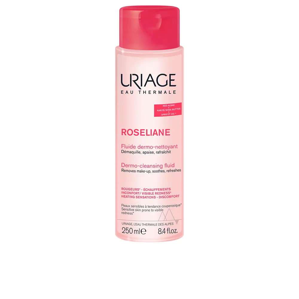 

Масло для лица Roseliane limpiador facial anti-rojeces con calendula, rosa y aceite de albaricoque Uriage, 250 мл.