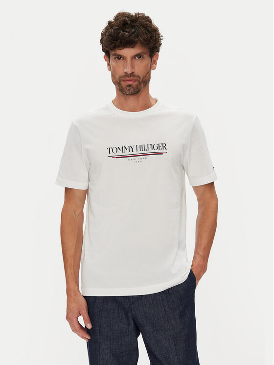 

Футболка regular fit Brand Love MW0MW40324 Tommy Hilfiger, белый