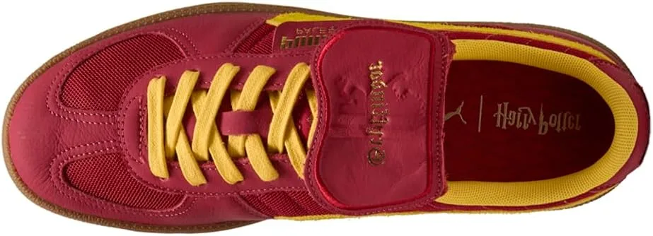 Мужские кроссовки PUMA Palermo Harry Potter, желтый/малиновый — фото 4