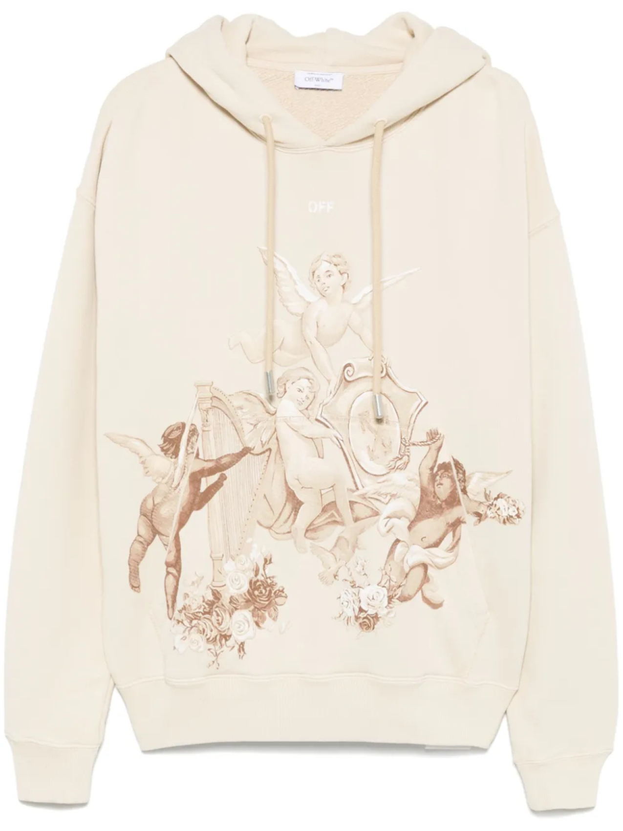 

Толстовка с капюшоном Putti Skate цвета Off-White, нейтральный