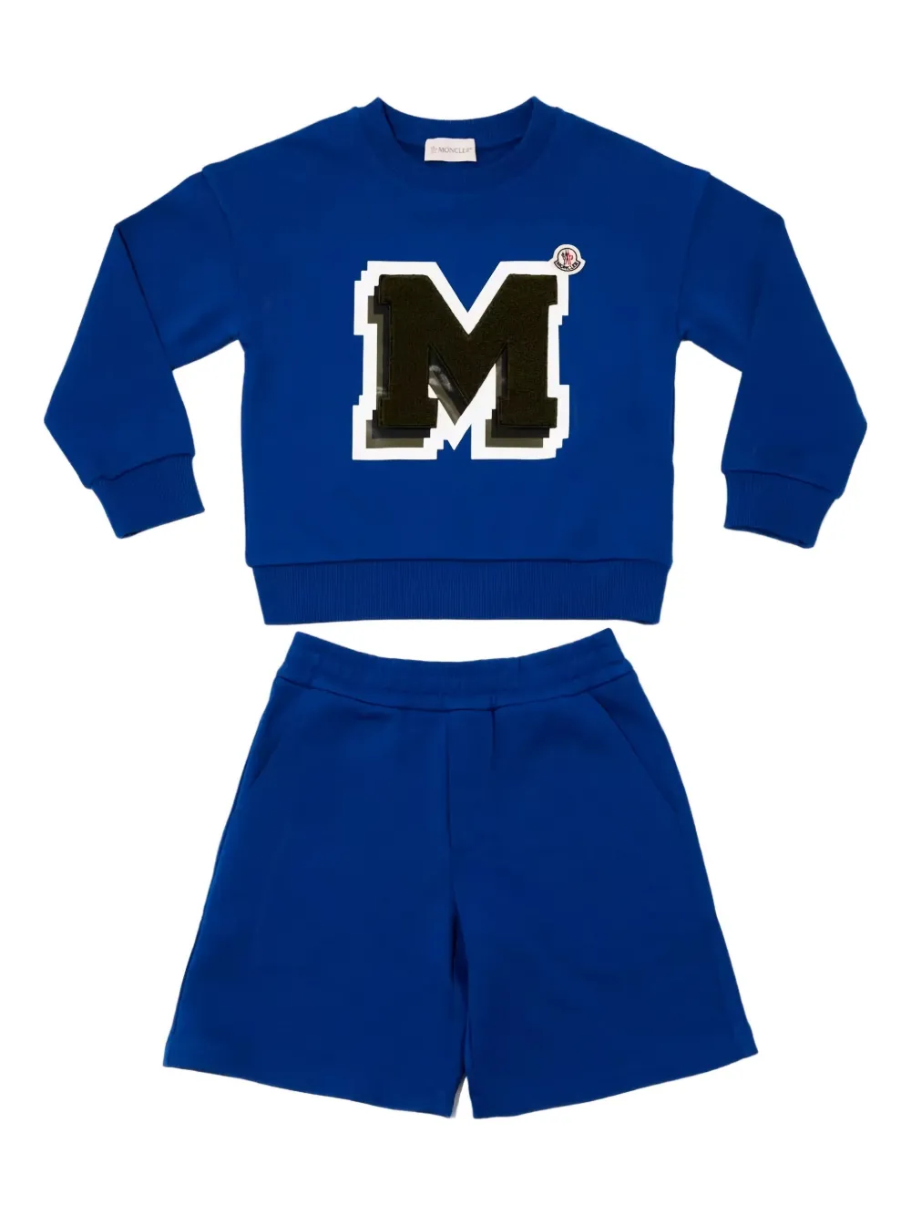 

Спортивный костюм с логотипом Moncler Enfant, синий