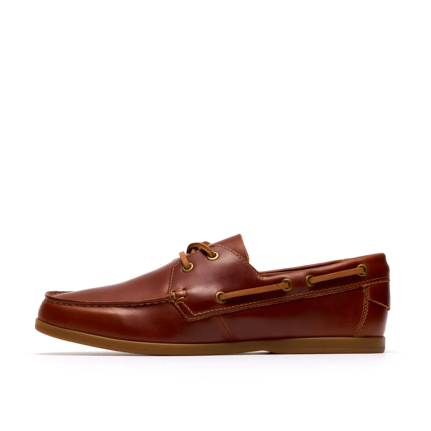 Туфли-лодочки кожаные Clarks, коричневый — фото 2