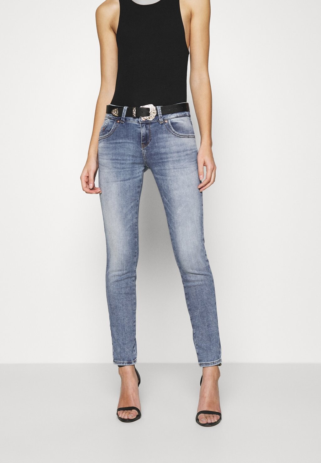 

Джинсы узкого кроя LTB Molly M Lelia Wash Slim Fit Jeans LTB, рождественская стирка