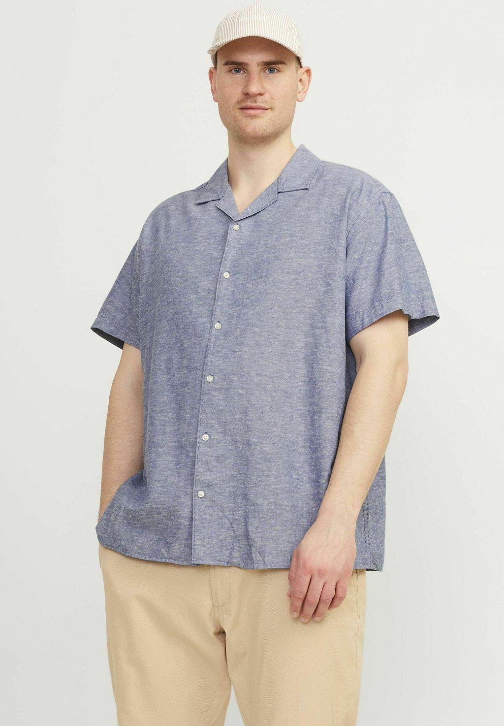 

Рубашка PLUS SIZE Jack & Jones, светло-голубой
