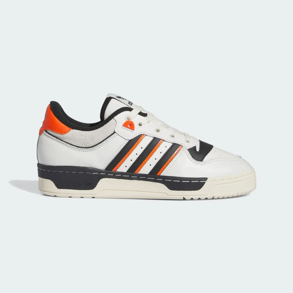 Мужские кроссовки Adidas Rivalry 86, белый/черный/оранжевый — фото 3