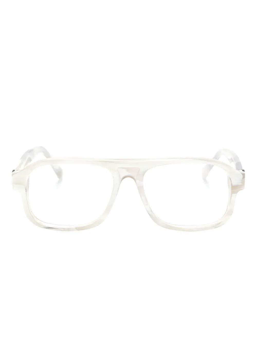

Очки ML5198 001 в квадратной оправе Moncler Eyewear, серый