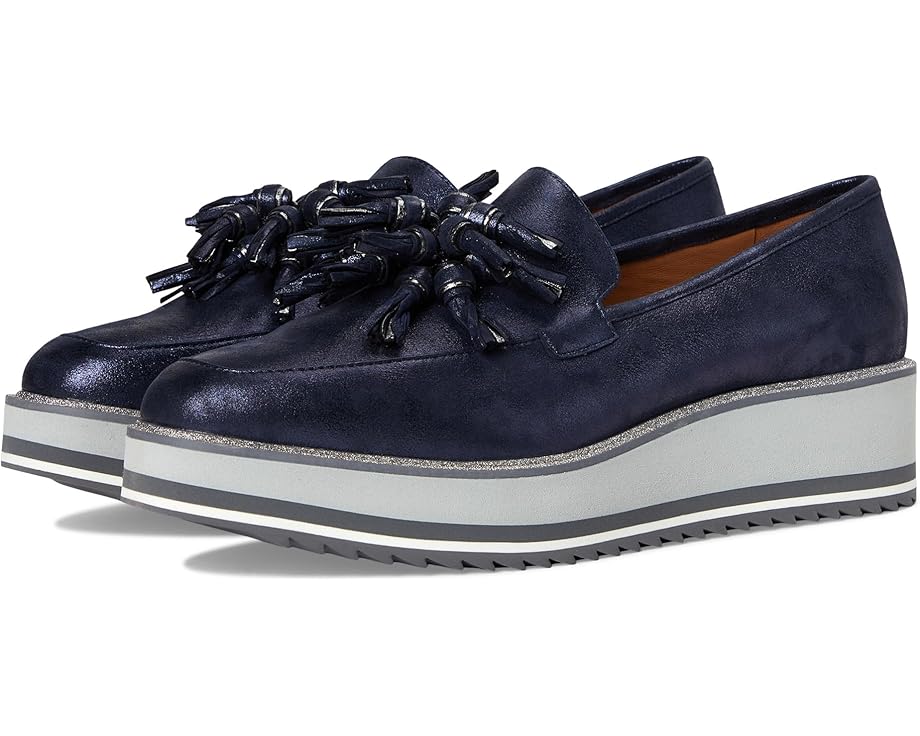 

Туфли на плоской подошве Johnston & Murphy Gracelyn Tassel Loafer, темно-синий