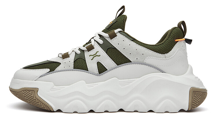 

Кроссовки Jeep Lifestyle Shoes Men Low-top Beige/Green, зеленый