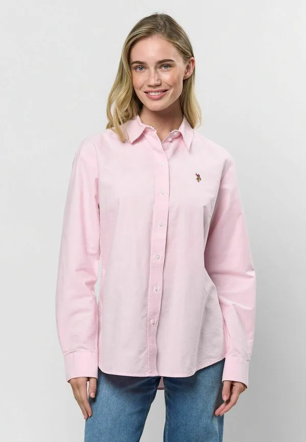 Блузка на пуговицах uwgina U.S. Polo Assn., Light Pink