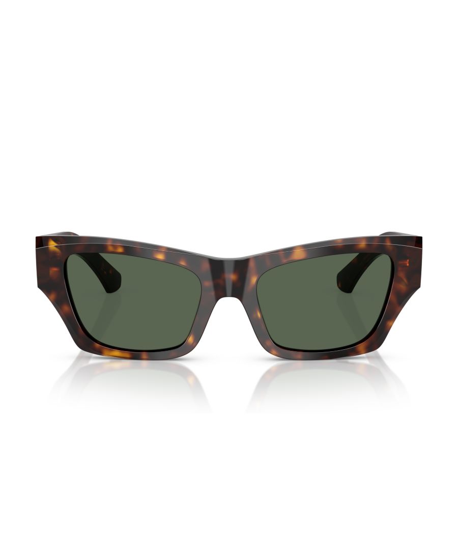Женские солнцезащитные очки BE4441U Burberry, Dark Havana — фото 4