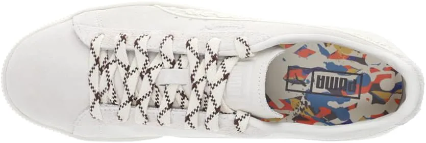 Мужские кроссовки PUMA Wal Neo Renaissance Clyde с шнуровкой, повседневные - белые, белый — фото 4