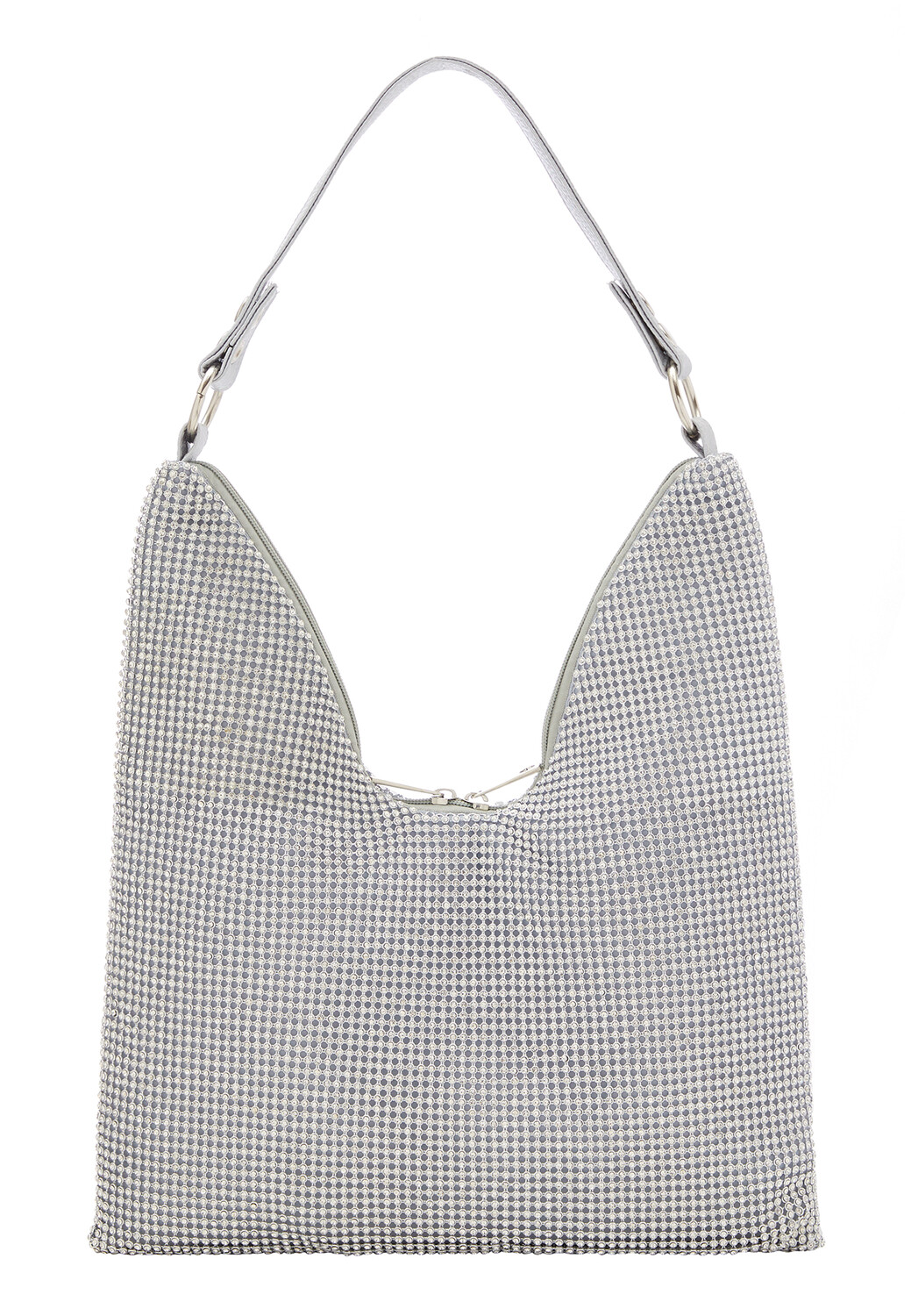 

Сумка через плечо NAEMI Handtasche, серебряный, Серебристый, Сумка через плечо NAEMI Handtasche, серебряный