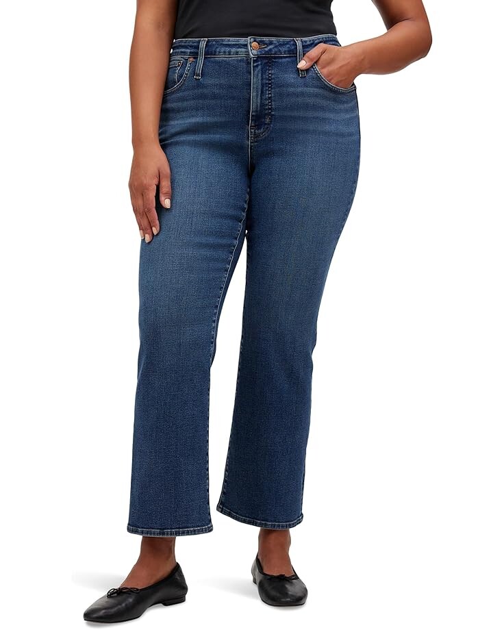 

Джинсы Madewell Midrise Kick Out with Patch Pocket in Lenoir Wash, цвет Lenoir Wash