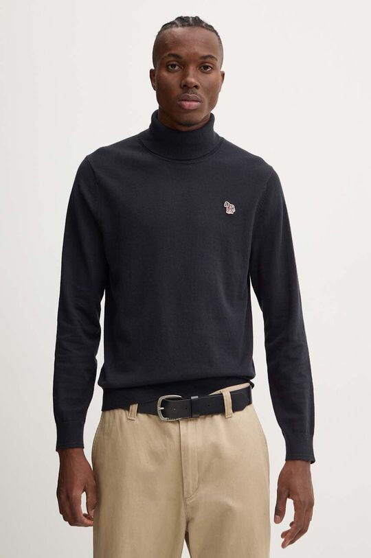 

Свитер из смесовой шерсти PS Paul Smith, черный