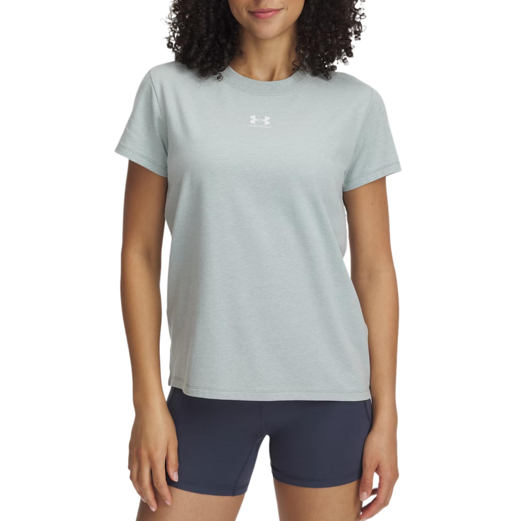 

Under Armour Футболка Rival Regular женская светло-зеленая, Зеленый, Under Armour Футболка Rival Regular женская светло-зеленая