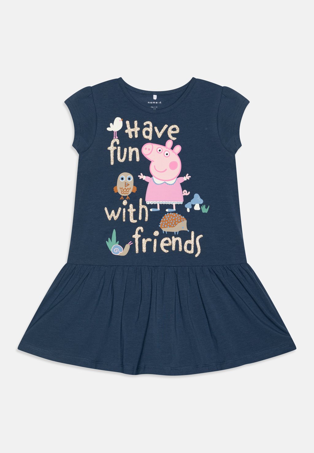 

Платье из джерси Nmfjassa Peppapig Dress Name it, темно-синий