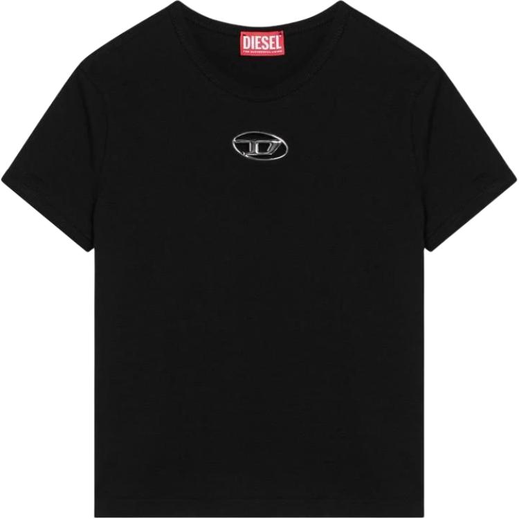 Футболка Uncutie Long Od Q1 Slim Fit DIESEL, черный — фото 3