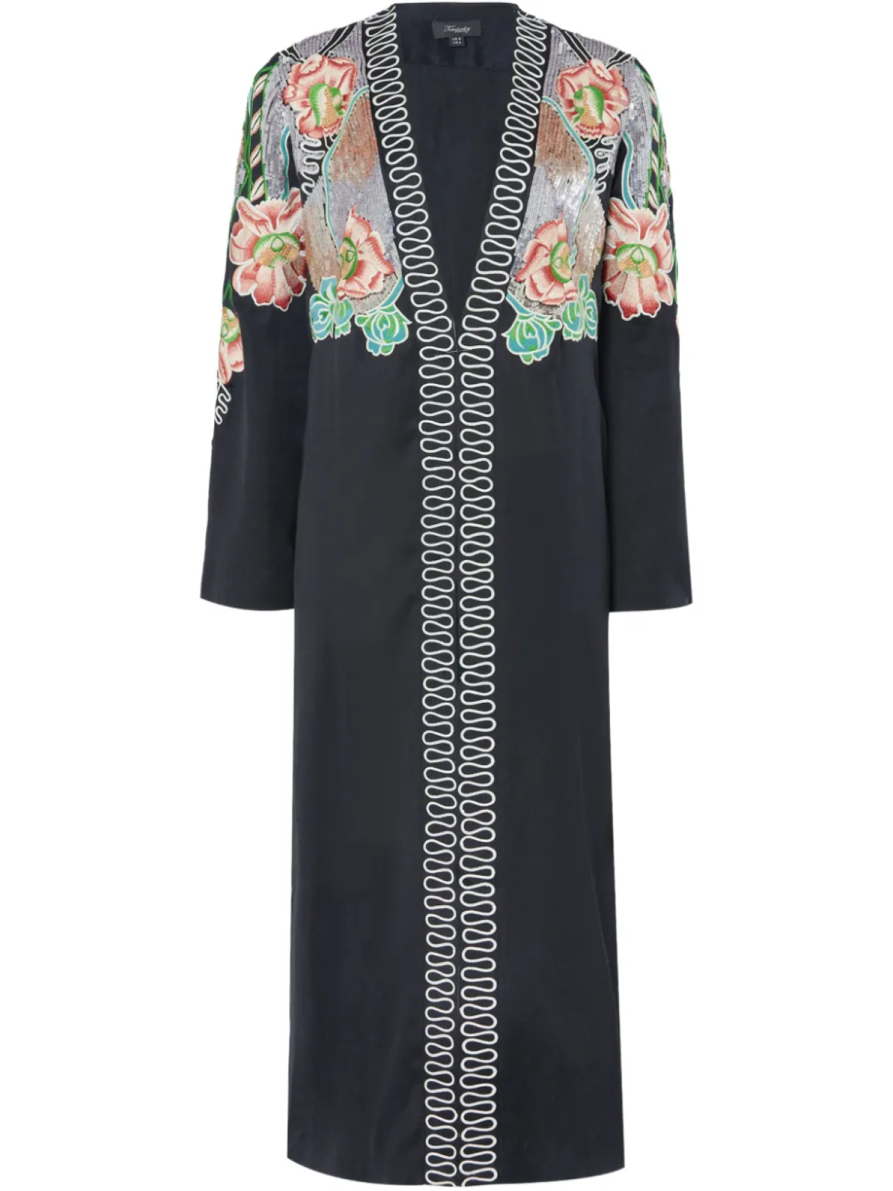 

Temperley London пальто Gracia, черный
