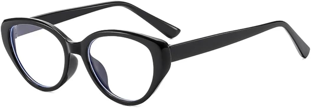 

Классические винтажные солнцезащитные очки «кошачий глаз» в большой оправе для женщин и мужчин, для активного отдыха, путешествий, вождения, рыбалки, с защитой от УФ-излучения UV400 TVTBBVV, Black Clear