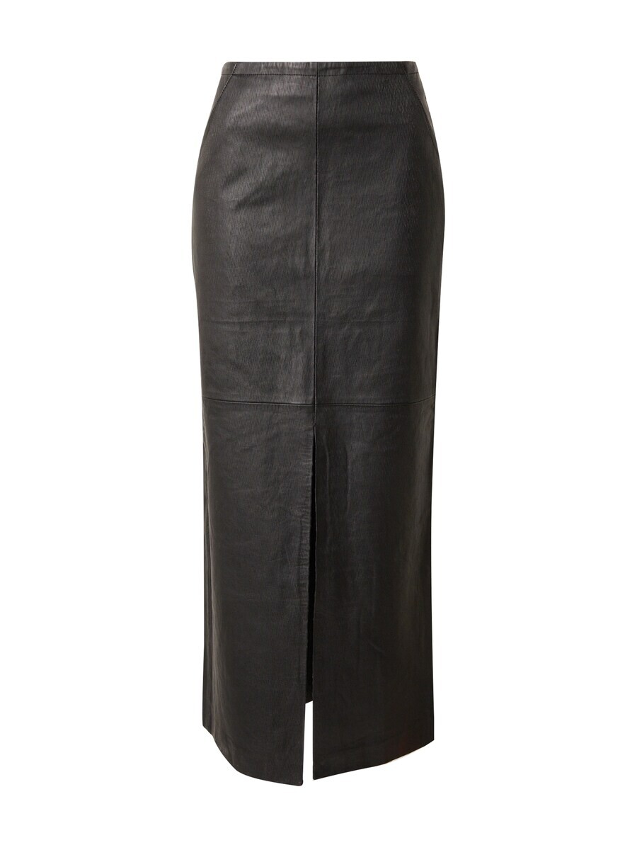 

Кожаная юбка REMAIN Skirt, черный