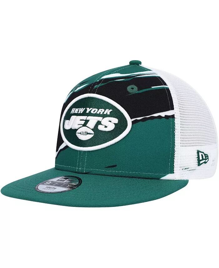 

Кепка-кепка New York Jets Tear 9FIFTY для мальчиков и девочек, зеленая New Era
