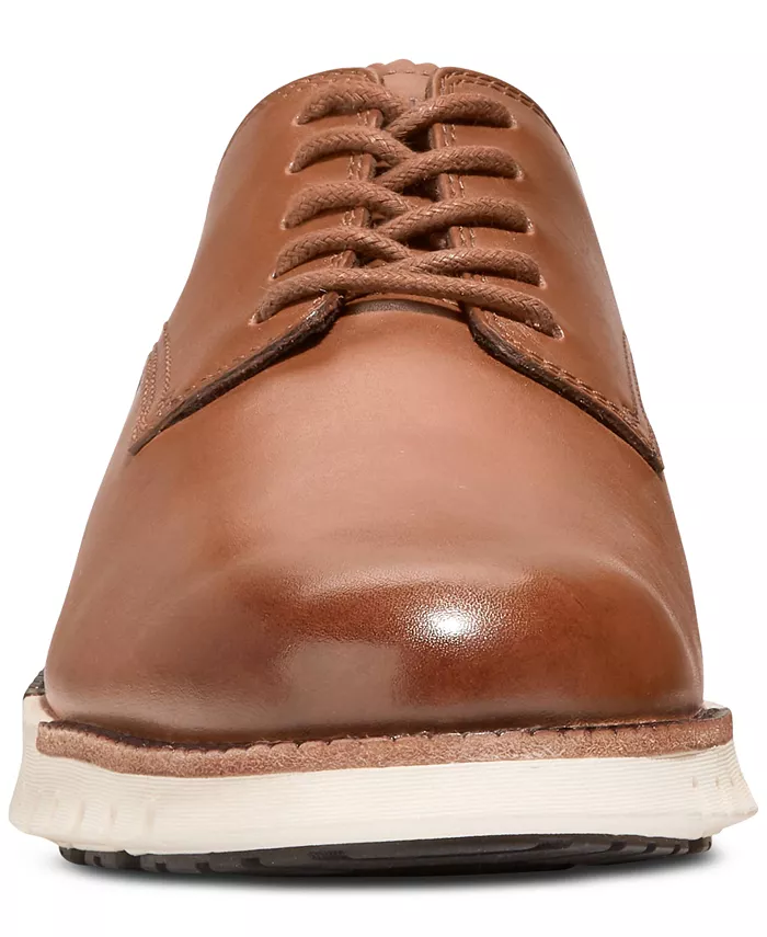 Мужские оксфорды ZERØGRAND Remastered на шнуровке Cole Haan, коричневый — фото 4