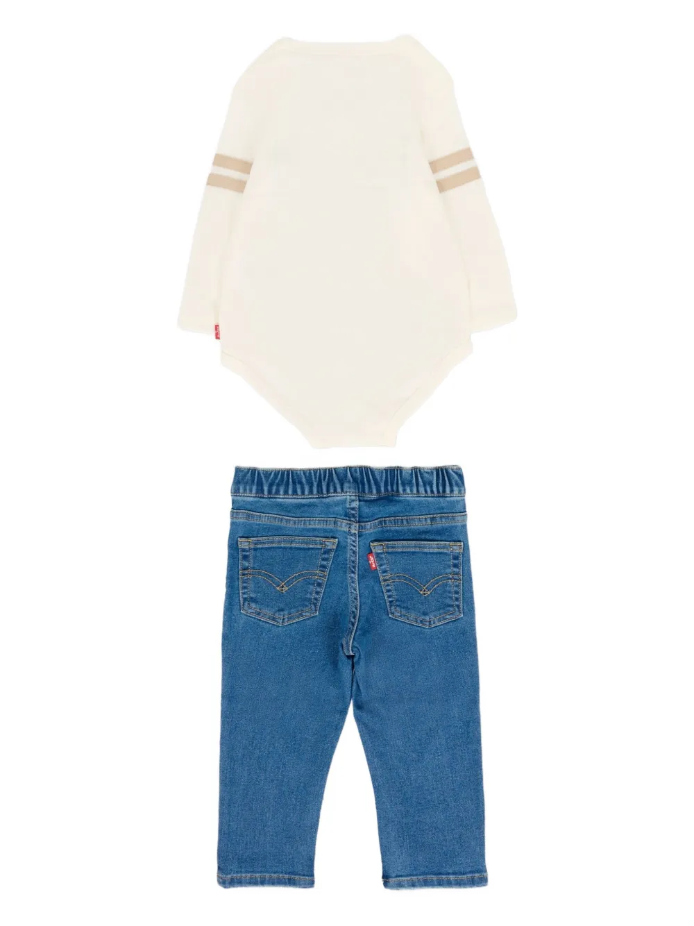 Спортивный костюм с логотипом Levi's Kids, нейтральный — фото 2