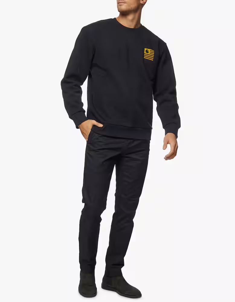 

Сид брюки Carhartt WIP, темно-синий