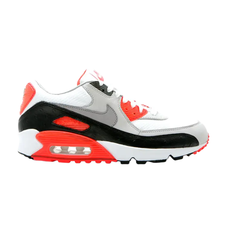 

Кроссовки Nike Air Max 90 Premium 'Infrared Ostrich', белый