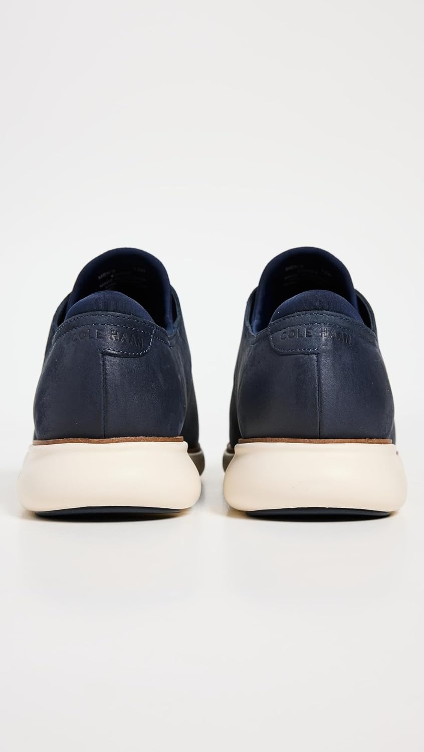 Мужские оксфорды Cole Haan 2.Zerogrand с лазерной перфорацией, темно-синий — фото 3