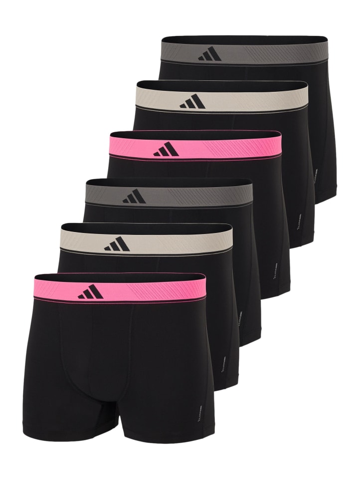 

Adidas Sportswear Ретро шорты/брюки Active Micro Flex Eco в черном/розовом/сером цвете